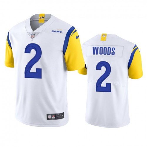 Los Angeles Los Angeles Rams #2 Robert Woods Men's Alternate Vapor Limited Jersey - White Men's cheap jerseys for sale - CheapJerseys.Shop