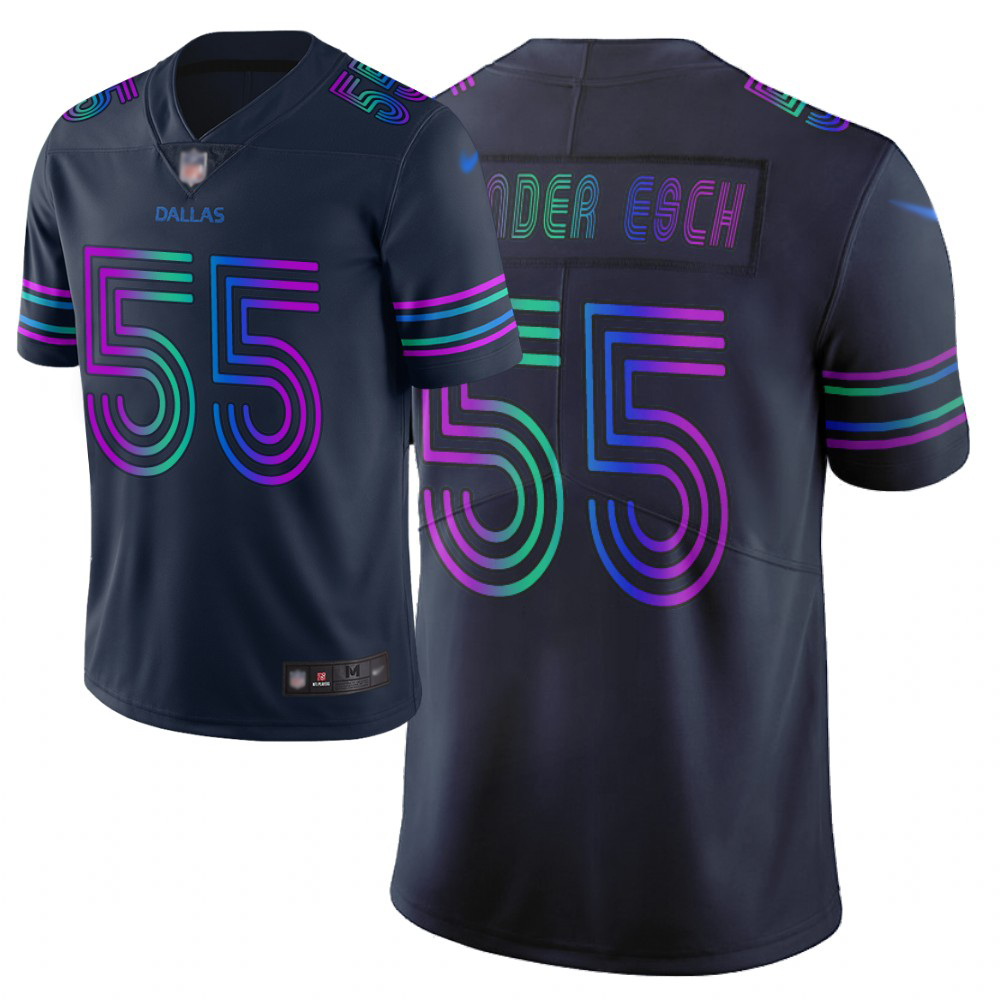 Cowboys #55 Leighton Vander Esch Navy Men's Stitched Limited City Edition Jersey cheap jerseys for sale - CheapJerseys.Shop