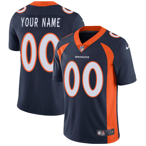 Denver Broncos Customized Navy Blue Alternate Stitched Vapor Untouchable Limited Youth Jersey cheap jerseys for sale - CheapJerseys.Shop
