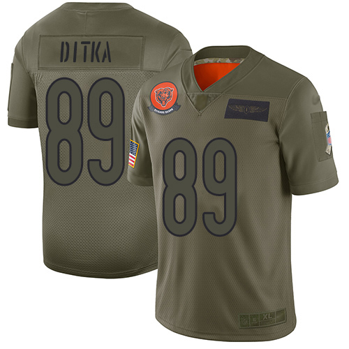 Bears #89 Mike Ditka Camo Youth Stitched Limited 2019 Salute To Service Jersey cheap jerseys for sale - CheapJerseys.Shop