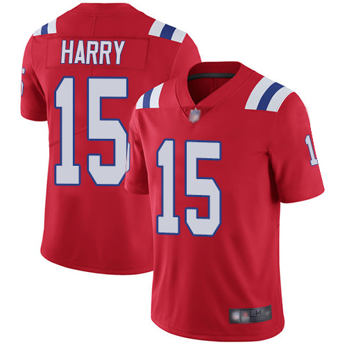 New England Patriots #15 N'Keal Harry Red Alternate Youth Stitched Vapor Untouchable Limited Jersey Youth cheap jerseys for sale - CheapJerseys.Shop