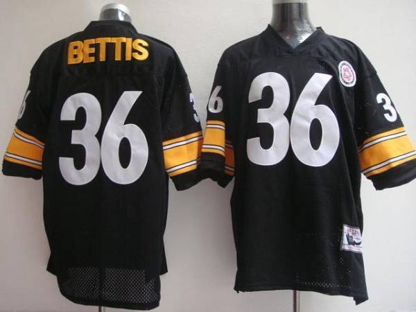 Mitchell & Ness Steelers #36 Jerome Bettis Black Stitched Throwback Jersey cheap jerseys for sale - CheapJerseys.Shop