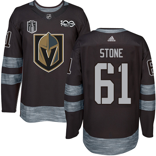 Golden Knights #61 Mark Stone Black Youth 2023 Stanley Cup Final Patch 100th Anniversary Stitched Jersey cheap jerseys for sale - CheapJerseys.Shop