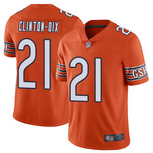 Chicago Bears #21 Ha Ha Clinton-Dix Orange Men's Stitched Limited Rush Jersey Men's cheap jerseys for sale - CheapJerseys.Shop
