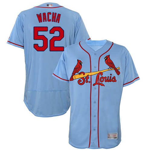 St.Louis Cardinals #52 Michael Wacha Light Blue Flexbase Authentic Collection Stitched Jersey Men's cheap jerseys for sale - CheapJerseys.Shop