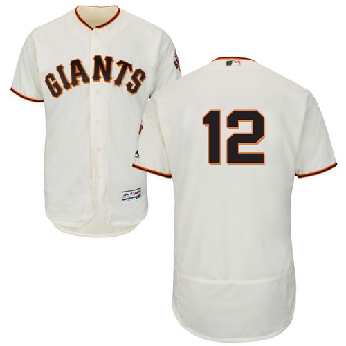 San Francisco Giants #12 Joe Panik Cream Flexbase Authentic Collection Stitched Jersey Men's cheap jerseys for sale - CheapJerseys.Shop