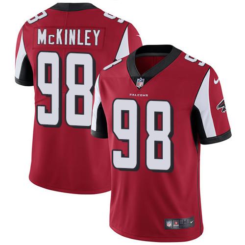 Atlanta Falcons #98 Takkarist McKinley Red Team Color Youth Stitched Vapor Untouchable Limited Jersey Youth cheap jerseys for sale - CheapJerseys.Shop