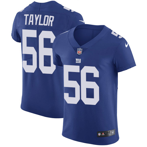Giants #56 Lawrence Taylor Royal Blue Team Color Men's Stitched Vapor Untouchable Elite Jersey cheap jerseys for sale - CheapJerseys.Shop