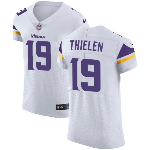 Vikings #19 Adam Thielen White Men's Stitched Vapor Untouchable Elite Jersey cheap jerseys for sale - CheapJerseys.Shop