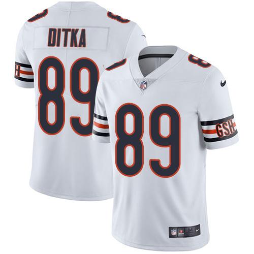 Bears #89 Mike Ditka White Youth Stitched Vapor Untouchable Limited Jersey cheap jerseys for sale - CheapJerseys.Shop