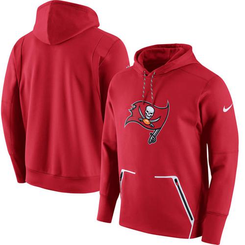 Men's Tampa Bay Buccaneers Red Champ Drive Vapor Speed Pullover Hoodie cheap jerseys for sale - CheapJerseys.Shop