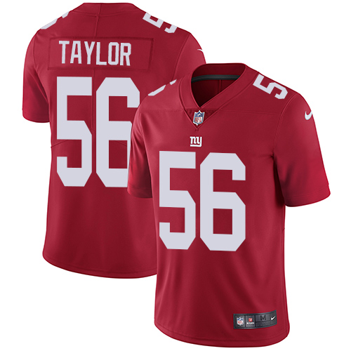 Giants #56 Lawrence Taylor Red Alternate Men's Stitched Vapor Untouchable Limited Jersey cheap jerseys for sale - CheapJerseys.Shop