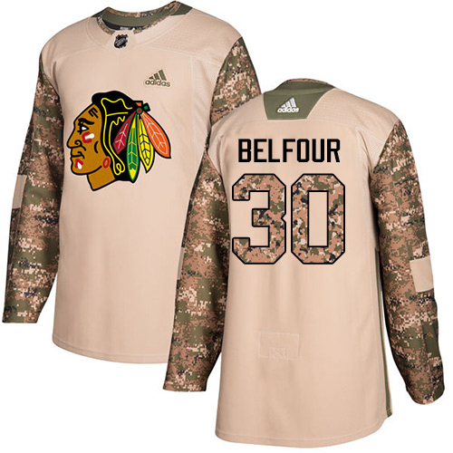 Chicago Blackhawks #30 ED Belfour Camo Authentic 2017 Veterans Day Stitched Jersey Men's cheap jerseys for sale - CheapJerseys.Shop