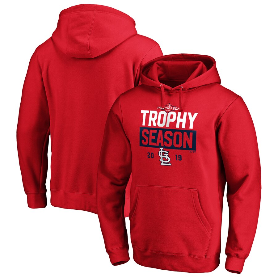 St. Louis Cardinals Majestic 2019 Postseason Around The Horn Pullover Hoodie Red cheap jerseys for sale - CheapJerseys.Shop