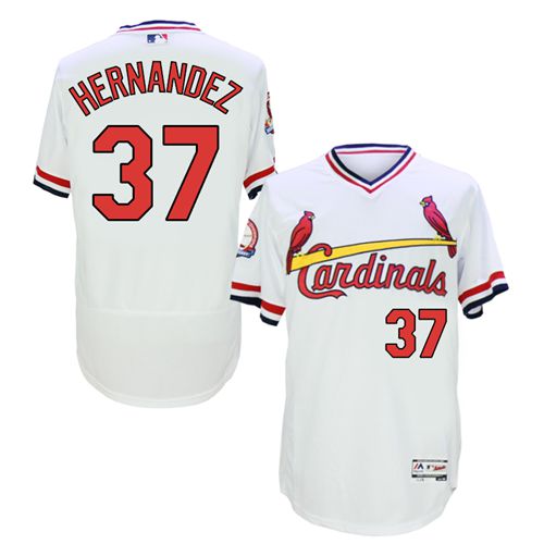 St.Louis Cardinals #37 Keith Hernandez White Flexbase Authentic Collection Cooperstown Stitched Jersey Men's cheap jerseys for sale - CheapJerseys.Shop