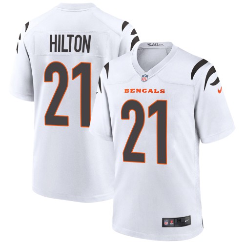 Cincinnati Cincinnati Bengals #21 Mike Hilton White Alternate Game Jersey Men's cheap jerseys for sale - CheapJerseys.Shop