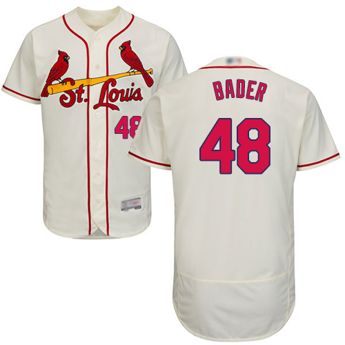 St.Louis Cardinals #48 Harrison Bader Cream Flexbase Authentic Collection Stitched Jersey Men's cheap jerseys for sale - CheapJerseys.Shop