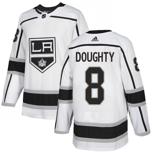 Los Angeles Kings #8 Drew Doughty White Road Authentic Stitched Youth Jersey Youth cheap jerseys for sale - CheapJerseys.Shop