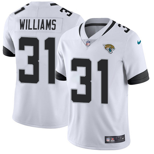 Jaguars #31 Darious Williams White Men's Stitched Vapor Untouchable Limited Jersey cheap jerseys for sale - CheapJerseys.Shop