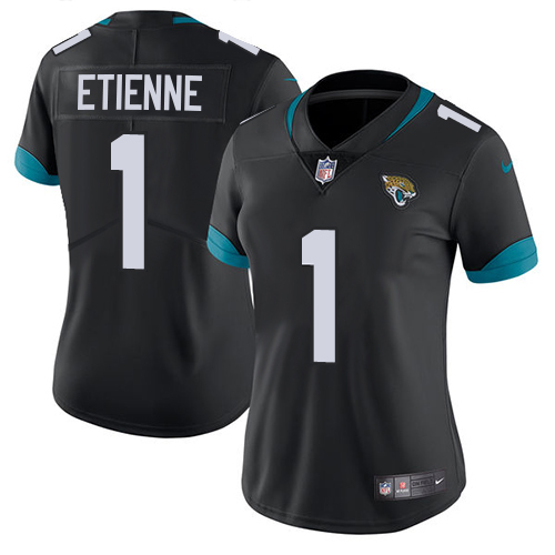 Jaguars #1 Travis Etienne Black Team Color Women's Stitched Vapor Untouchable Limited Jersey cheap jerseys for sale - CheapJerseys.Shop