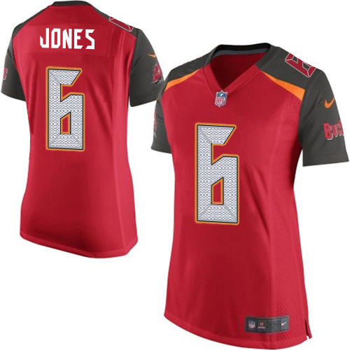 Buccaneers #6 Julio Jones Red Team Color Women's Stitched Vapor Untouchable Elite Jersey cheap jerseys for sale - CheapJerseys.Shop