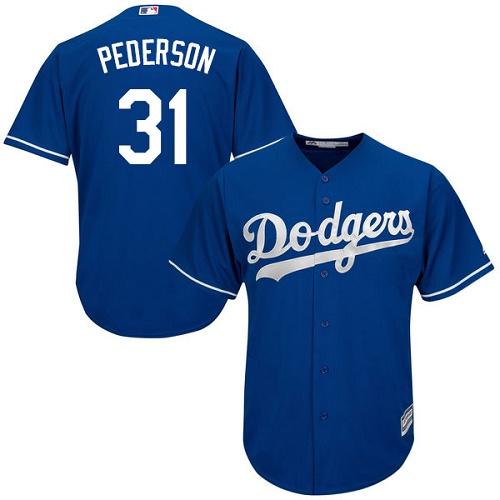 Los Angeles Dodgers #31 Joc Pederson Blue Cool Base Stitched Youth Jersey Youth cheap jerseys for sale - CheapJerseys.Shop