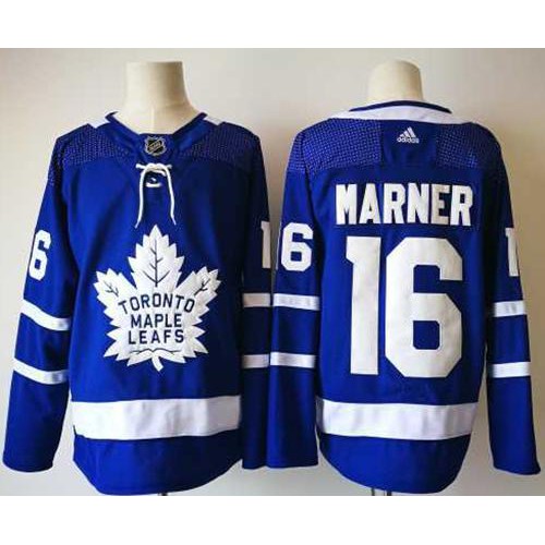 Maple Toronto Maple Leafs #16 Mitchell Marner Blue Home Authentic Stitched Jersey Men's cheap jerseys for sale - CheapJerseys.Shop