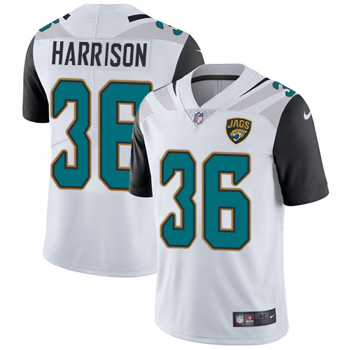 Jacksonville Jaguars #36 Ronnie Harrison White Men's Stitched Vapor Untouchable Limited Jersey Men's cheap jerseys for sale - CheapJerseys.Shop