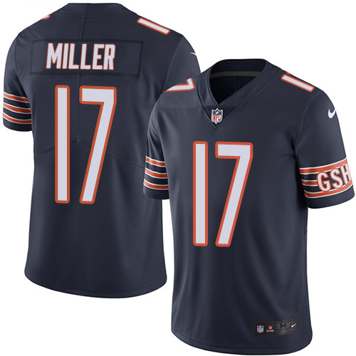 Chicago Bears #17 Anthony Miller Navy Blue Team Color Youth Stitched Vapor Untouchable Limited Jersey Youth cheap jerseys for sale - CheapJerseys.Shop