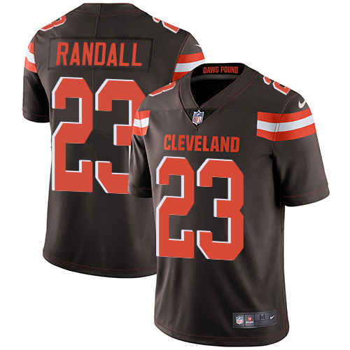 Cleveland Browns #23 Damarious Randall Brown Team Color Youth Stitched Vapor Untouchable Limited Jersey Youth cheap jerseys for sale - CheapJerseys.Shop
