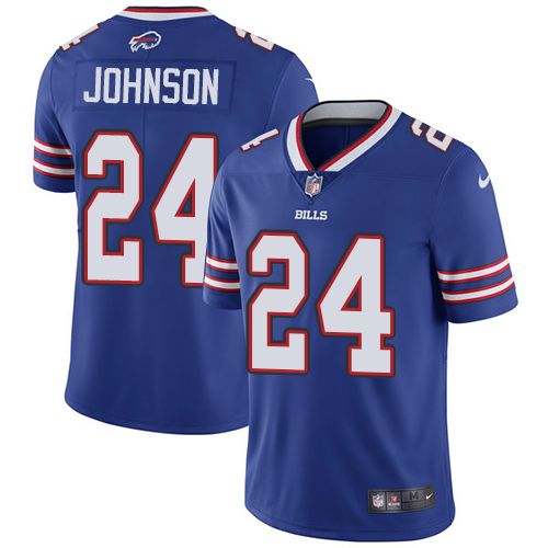 Buffalo Bills #24 Taron Johnson Royal Blue Team Color Men's Stitched Vapor Untouchable Limited Jersey Men's cheap jerseys for sale - CheapJerseys.Shop