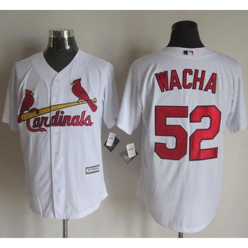 St.Louis Cardinals #52 Michael Wacha White New Cool Base Stitched Jersey Men's cheap jerseys for sale - CheapJerseys.Shop