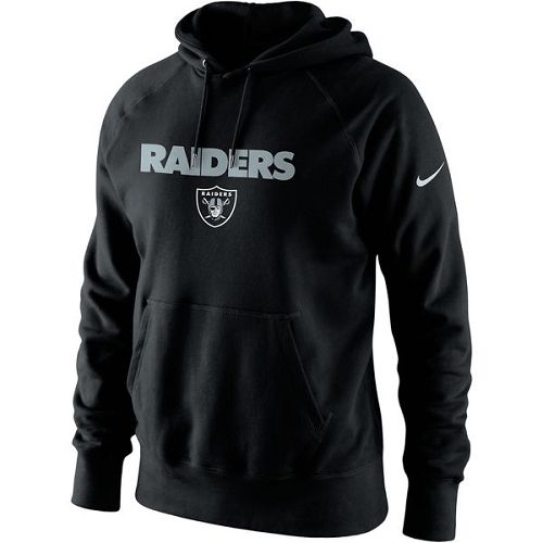 Men's Las Vegas Raiders Black Lockup Pullover Hoodie cheap jerseys for sale - CheapJerseys.Shop