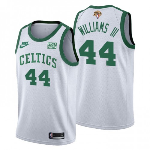 Boston Boston Celtics #44 Robert Williams III Releases Classic Edition Womens 2022 Finals 75th Anniversary Jersey White Womens cheap jerseys for sale - CheapJerseys.Shop
