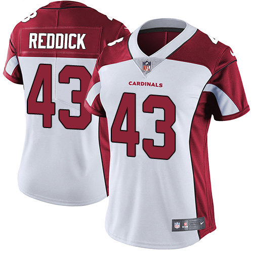 Arizona Cardinals #43 Haason Reddick White Women's Stitched Vapor Untouchable Limited Jersey Womens cheap jerseys for sale - CheapJerseys.Shop