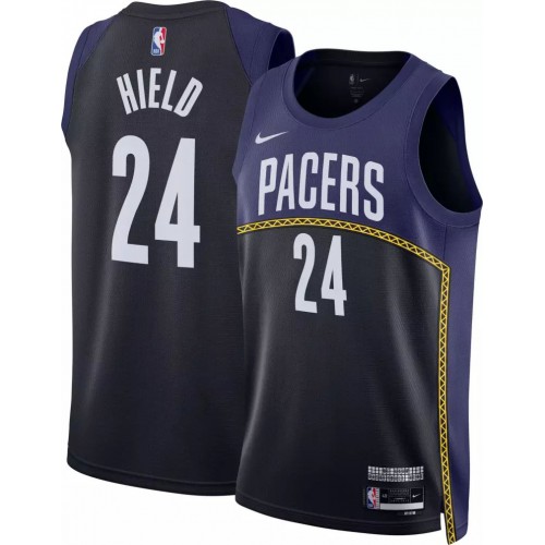Indiana Indiana Pacers #24 Buddy Hield Unisex Blue 2022-23 Swingman Jersey - City Edition Mens cheap jerseys for sale - CheapJerseys.Shop