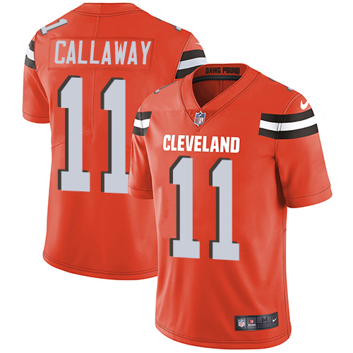 Cleveland Browns #11 Antonio Callaway Orange Alternate Youth Stitched Vapor Untouchable Limited Jersey Youth cheap jerseys for sale - CheapJerseys.Shop
