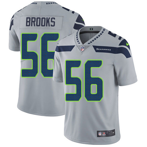 Seattle Seahawks #56 Jordyn Brooks Grey Alternate Youth Stitched Vapor Untouchable Limited Jersey Youth cheap jerseys for sale - CheapJerseys.Shop
