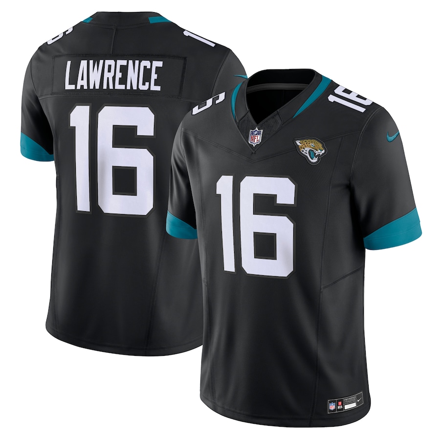 Jacksonville Jaguars #16 Trevor Lawrence Men's Black Vapor F.U.S.E. Limited Jersey cheap jerseys for sale - CheapJerseys.Shop