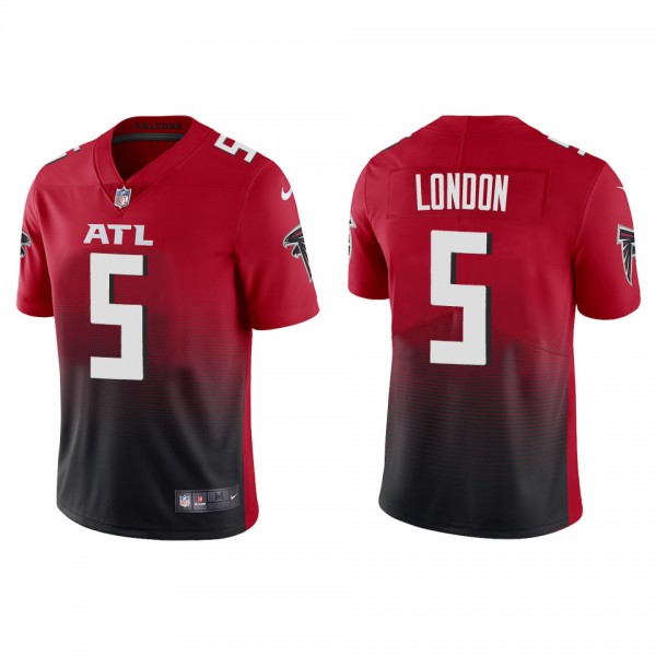 Youth Atlanta Falcons #5 Drake London Red Vapor Untouchable Limited Stitched Jersey cheap jerseys for sale - CheapJerseys.Shop