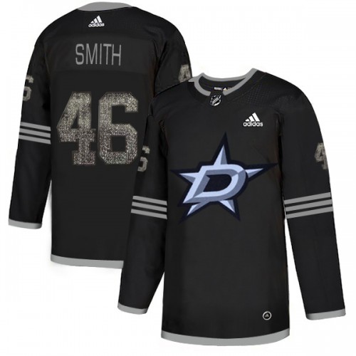 Dallas Stars #46 Gemel Smith Black Authentic Classic Stitched Jersey Men's cheap jerseys for sale - CheapJerseys.Shop