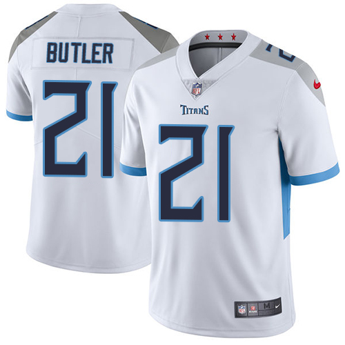 Tennessee Titans #21 Malcolm Butler White Men's Stitched Vapor Untouchable Limited Jersey Men's cheap jerseys for sale - CheapJerseys.Shop