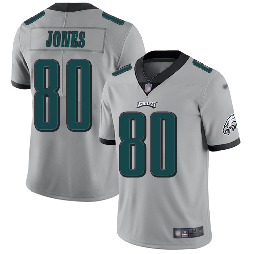 Eagles #80 Julio Jones Silver Youth Stitched Limited Inverted Legend Jersey cheap jerseys for sale - CheapJerseys.Shop