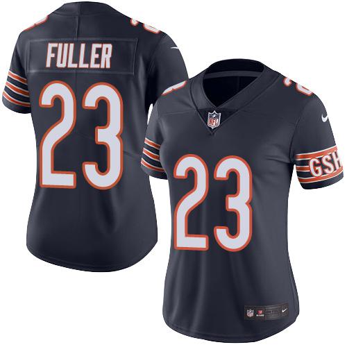 Chicago Bears #23 Kyle Fuller Navy Blue Team Color Women's Stitched Vapor Untouchable Limited Jersey Womens cheap jerseys for sale - CheapJerseys.Shop