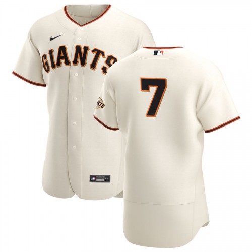 San Francisco San Francisco Giants #7 Donovan Solano Men's Cream Home 2020 Authentic Player Jersey Men's cheap jerseys for sale - CheapJerseys.Shop