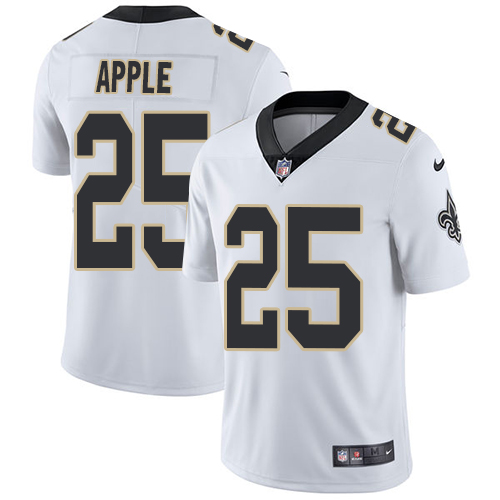 New Orleans Saints #25 Eli Apple White Men's Stitched Vapor Untouchable Limited Jersey Men's cheap jerseys for sale - CheapJerseys.Shop