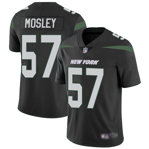 Jets #57 C.J. Mosley Black Alternate Men's Stitched Vapor Untouchable Limited Jersey cheap jerseys for sale - CheapJerseys.Shop