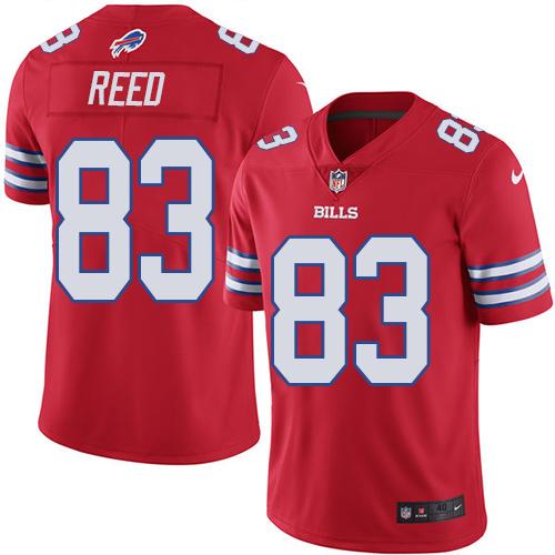 Buffalo Bills #83 Andre Reed Red Men's Stitched Elite Rush Jersey Men's cheap jerseys for sale - CheapJerseys.Shop