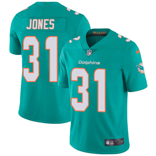 Miami Dolphins #31 Byron Jones Aqua Green Team Color Youth Stitched Vapor Untouchable Limited Jersey Youth cheap jerseys for sale - CheapJerseys.Shop