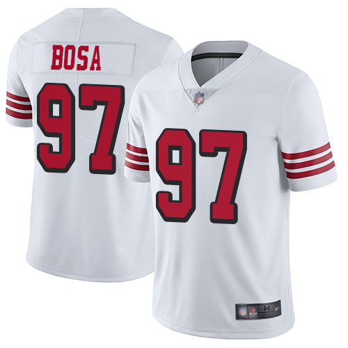 49ers #97 Nick Bosa White Rush Youth Stitched Vapor Untouchable Limited Jersey cheap jerseys for sale - CheapJerseys.Shop